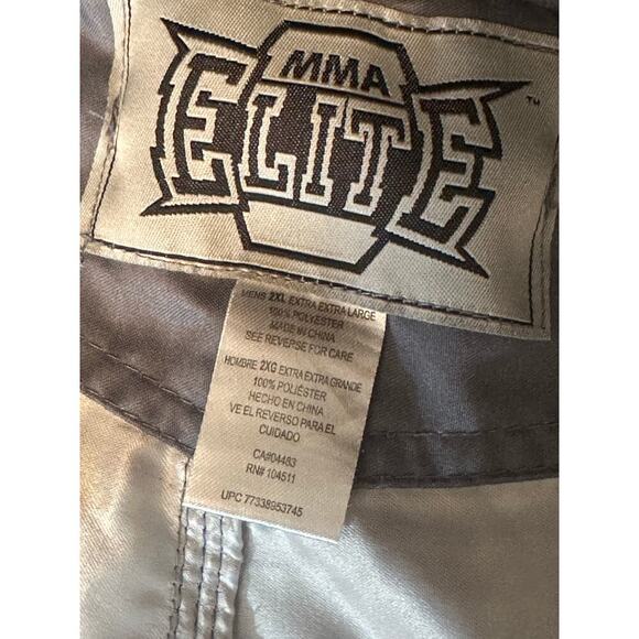 MMA Elite Gray Graphic Board Shorts – Men’s 2XL - Picture 6 of 7